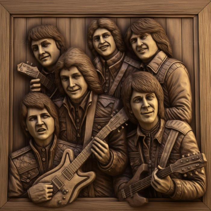 Famous (Bay City Rollers 3, 3DFMS_6690) 3D models for cnc